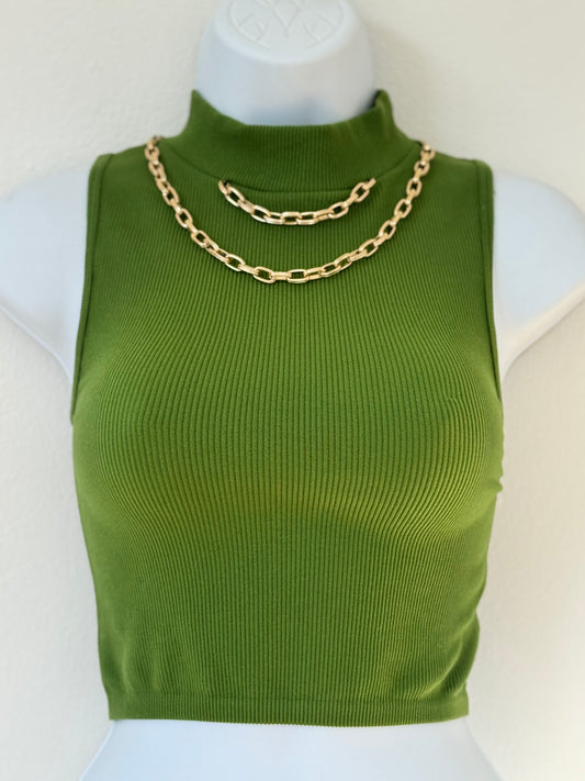Gold Chain Top