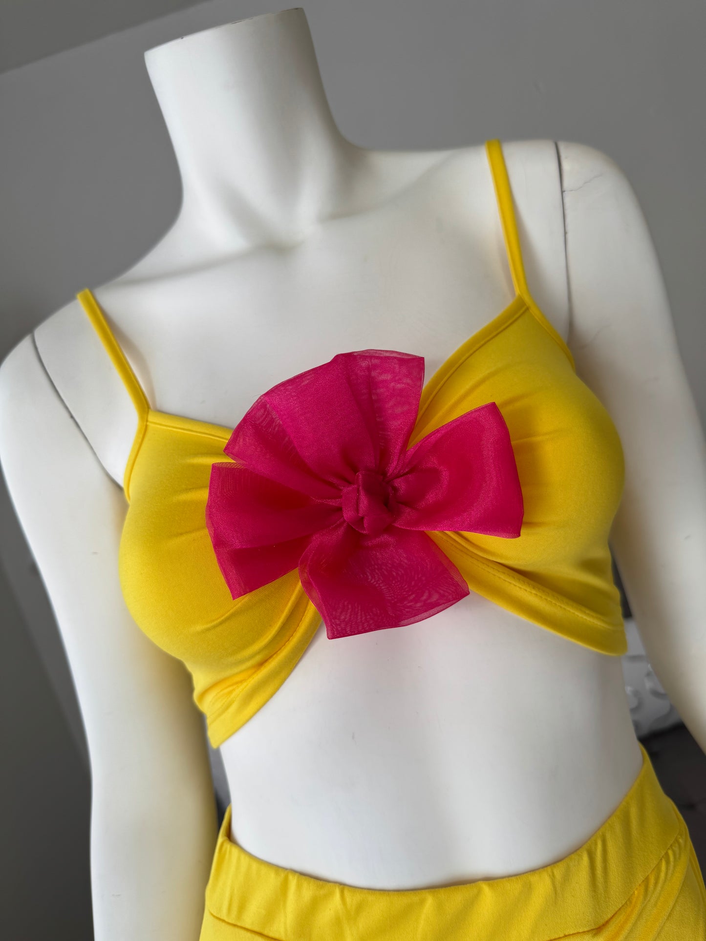 Pink & Sun Skirt Set