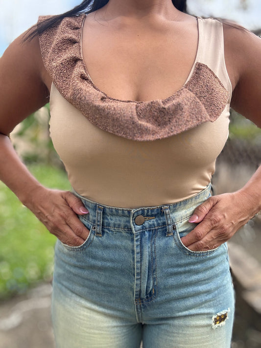 Copper Bloom Bodysuit